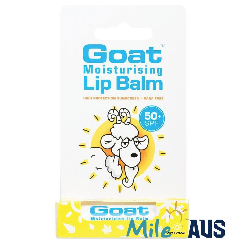Son dưỡng môi chống nắng Goat Moisturising Lip Balm với SPF 50+